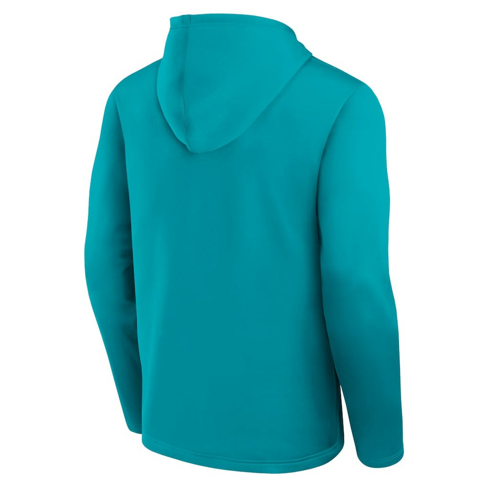 Miami Dolphins Logo Athletic Head Start Pullover Hoodie | NFL Hot