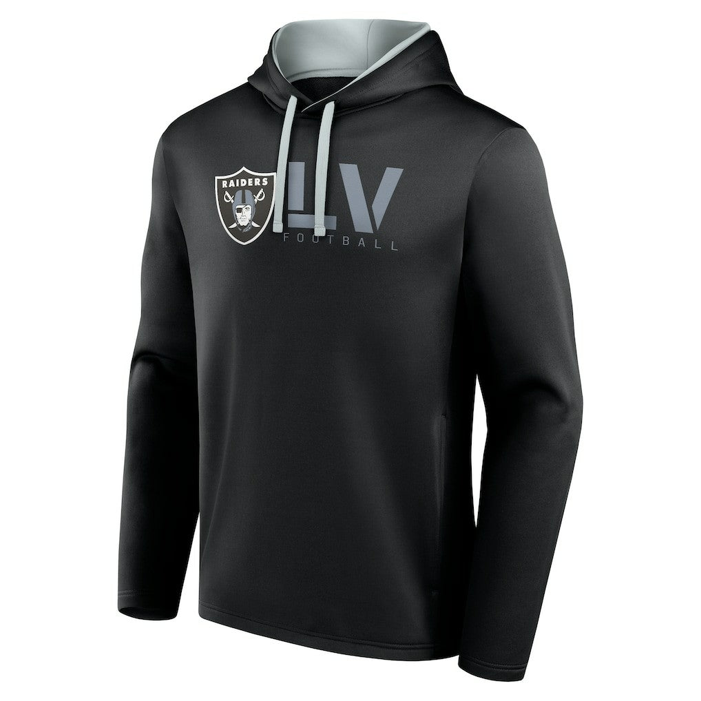Las Vegas Raiders Logo Athletic Head Start Pullover Hoodie | NFL Near me