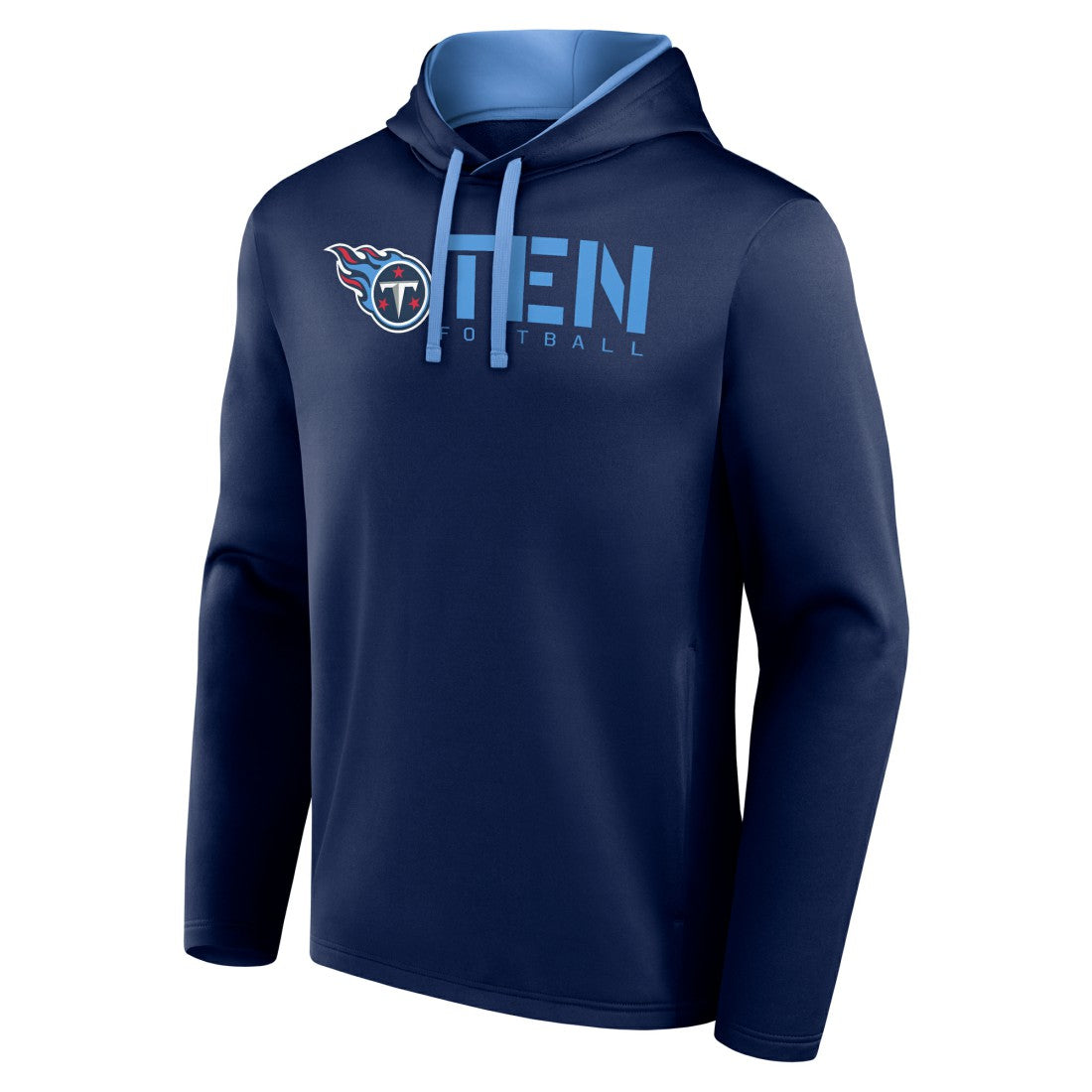 Tennessee Titans Logo Athletic Head Start Pullover Hoodie | NFL Discount