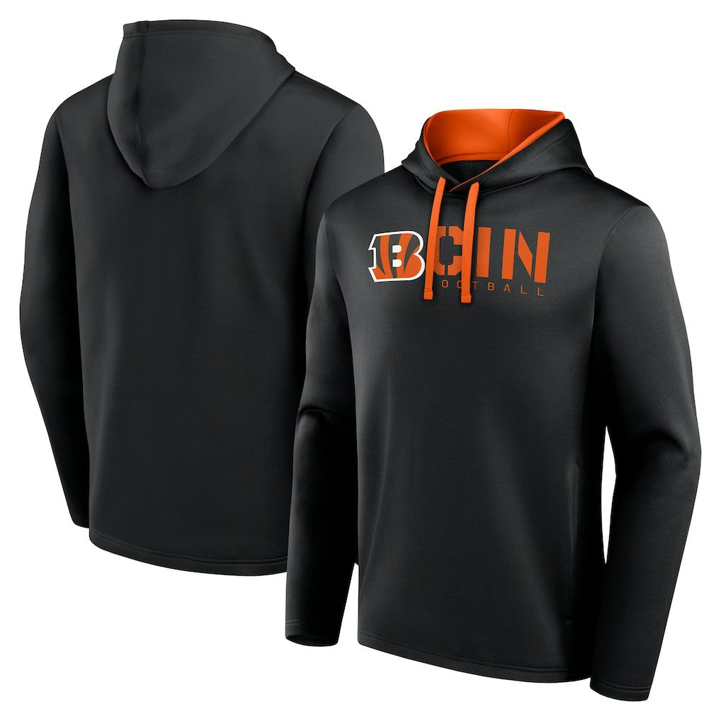 Cincinnati Bengals Logo Athletic Head Start Pullover Hoodie | NFL On sale