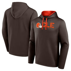 Cleveland Browns Logo Athletic Head Start Pullover Hoodie | NFL US