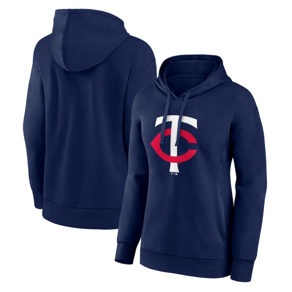 Minnesota Twins Women's Core Logo Pullover Hoodie - MLB Hoodies