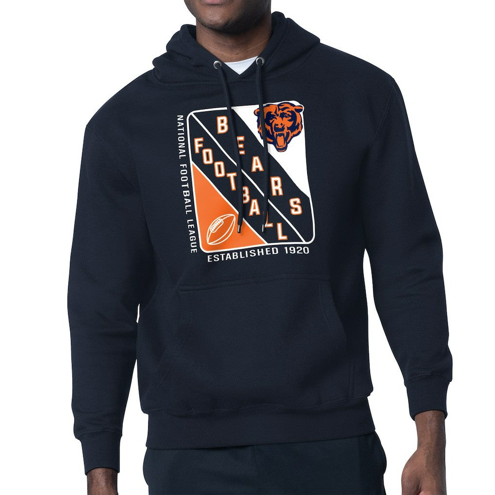 Chicago Bears Starter Shield Logo Pullover Hoodie | NFL US