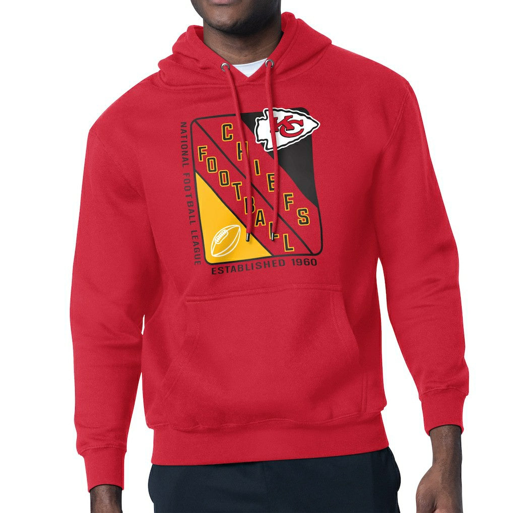 Kansas City Chiefs Starter Shield Logo Pullover Hoodie | NFL New