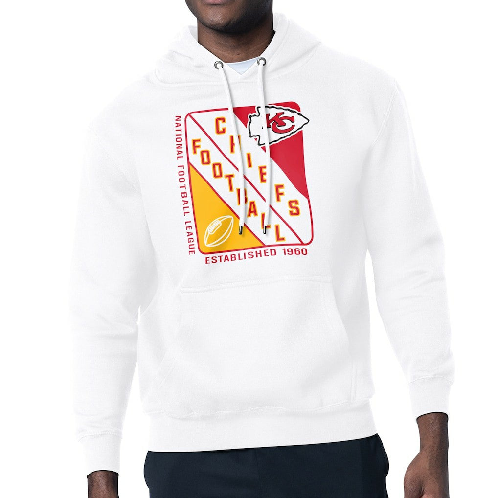 Kansas City Chiefs Starter Shield Logo Pullover Hoodie | NFL Discount