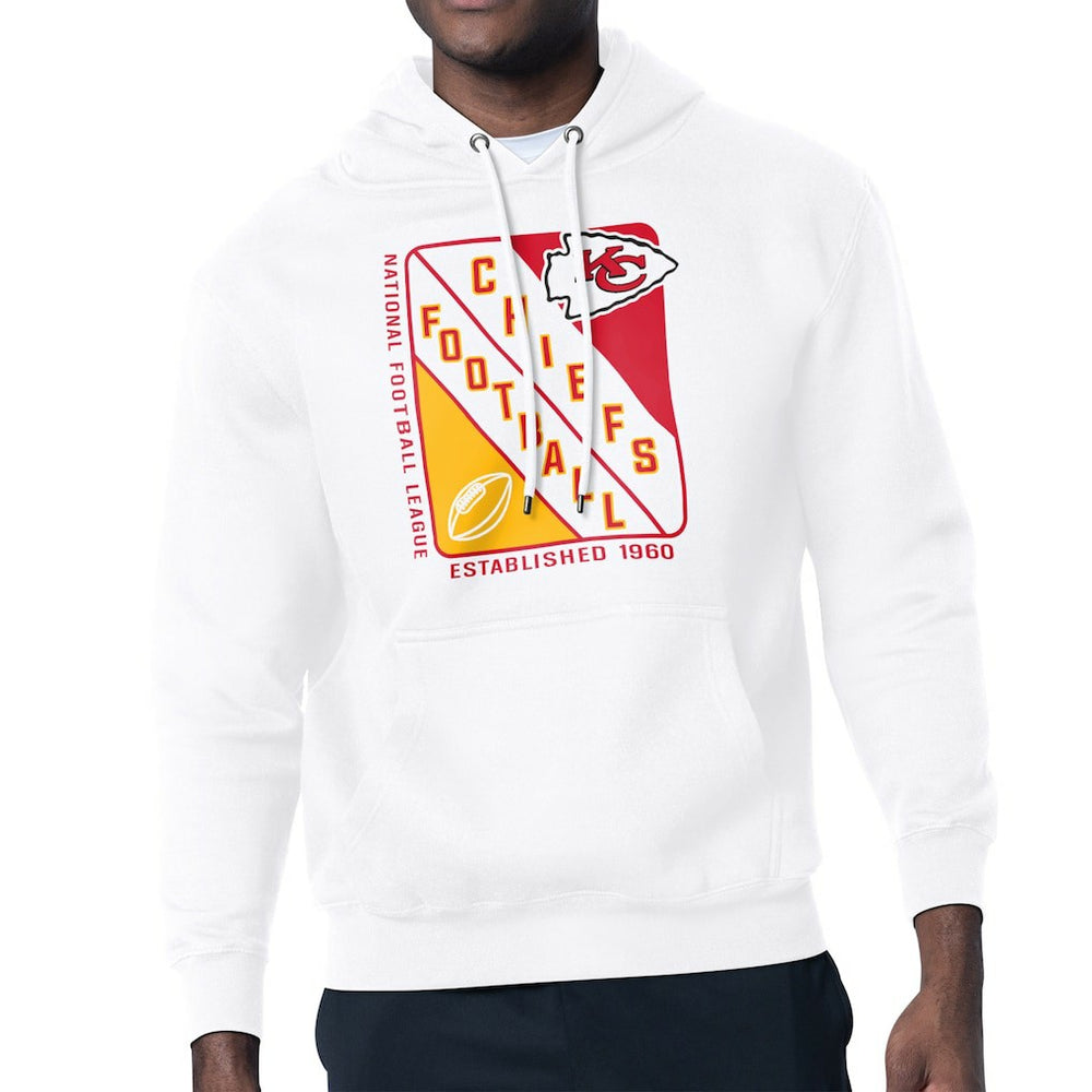 Kansas City Chiefs Starter Shield Logo Pullover Hoodie | NFL Discount