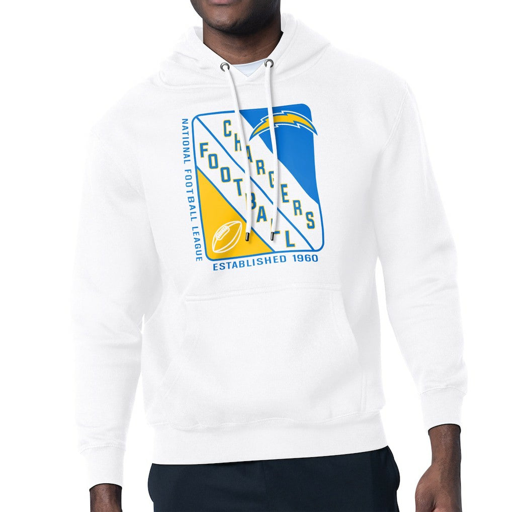 Los Angeles Chargers Starter Shield Logo Pullover Hoodie | NFL Online