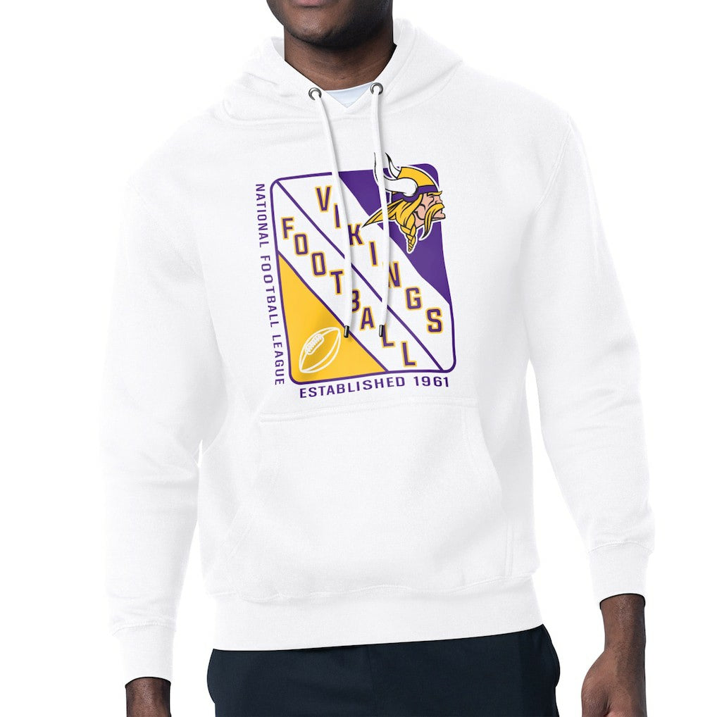 Minnesota Vikings Starter Shield Logo Pullover Hoodie | NFL New