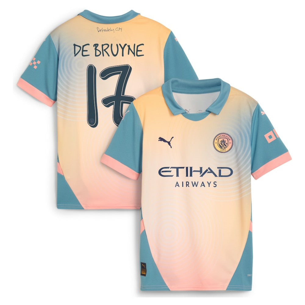 Kevin De Bruyne Manchester City Youth 2024/25 Fourth Replica Player Jersey