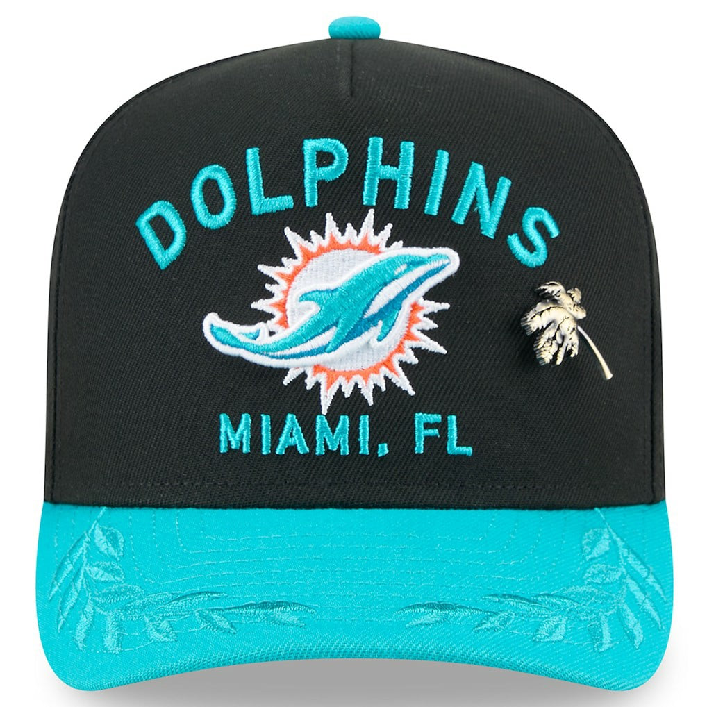 Miami Dolphins 2025 NFL Draft On Stage A-Frame 59FIFTY Fitted Hat | NFL Sale