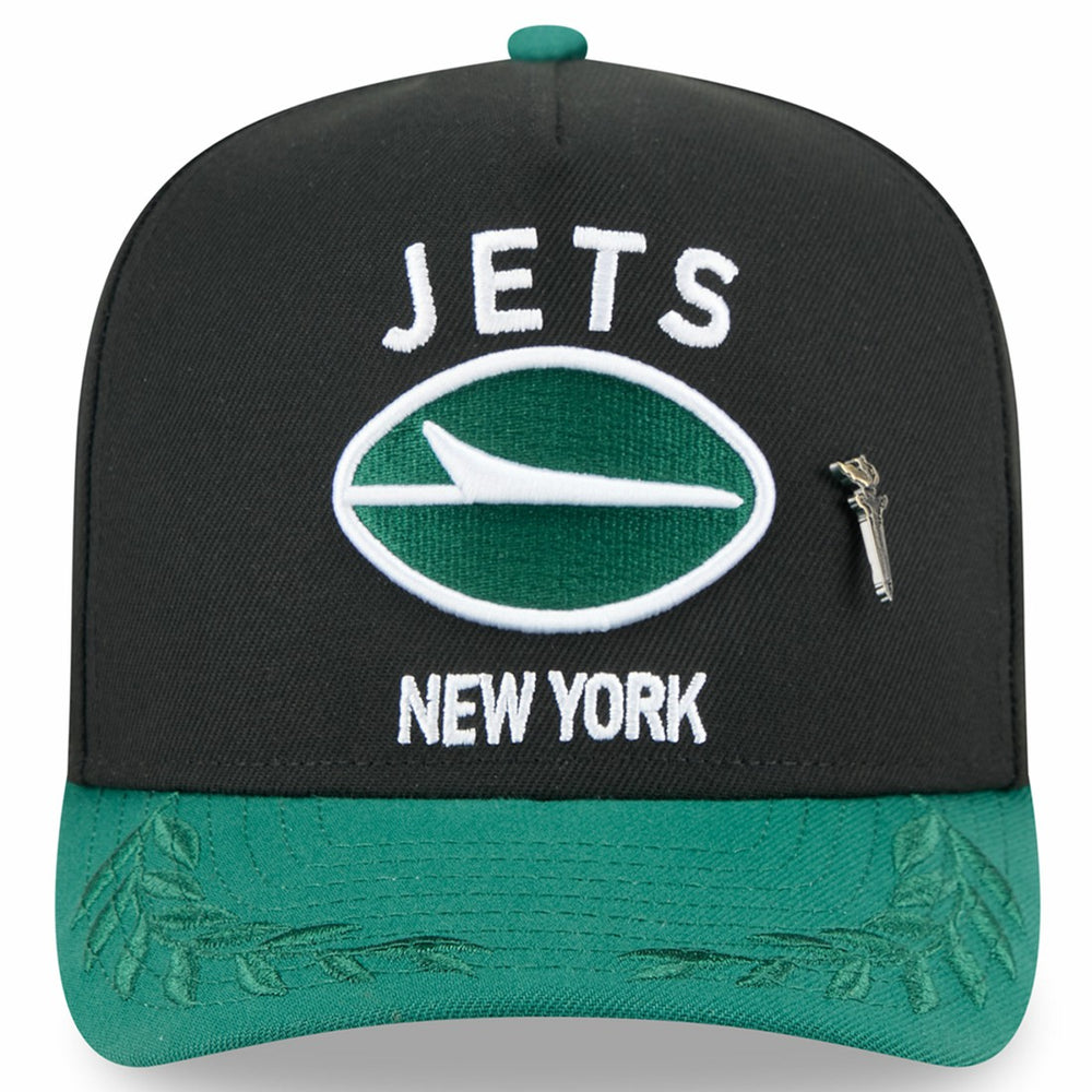 New York Jets 2025 NFL Draft On Stage A-Frame 59FIFTY Fitted Hat | NFL New