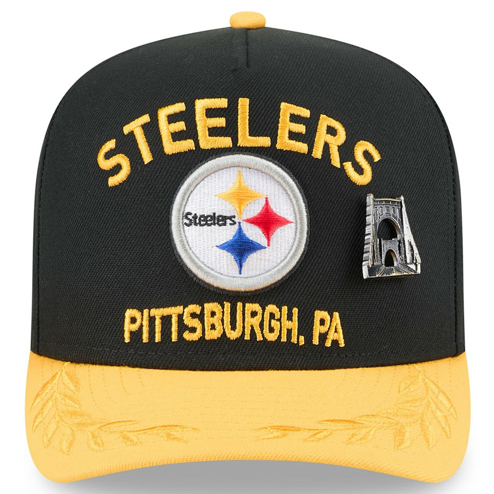 Pittsburgh Steelers 2025 NFL Draft On Stage A-Frame 59FIFTY Fitted Hat | NFL US