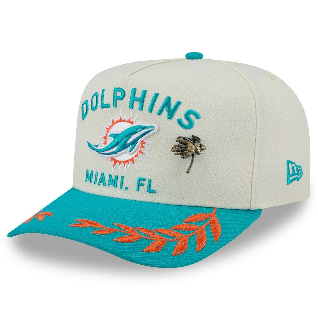 Miami Dolphins 2025 NFL Draft A-Frame 59FIFTY Fitted Hat | NFL Online