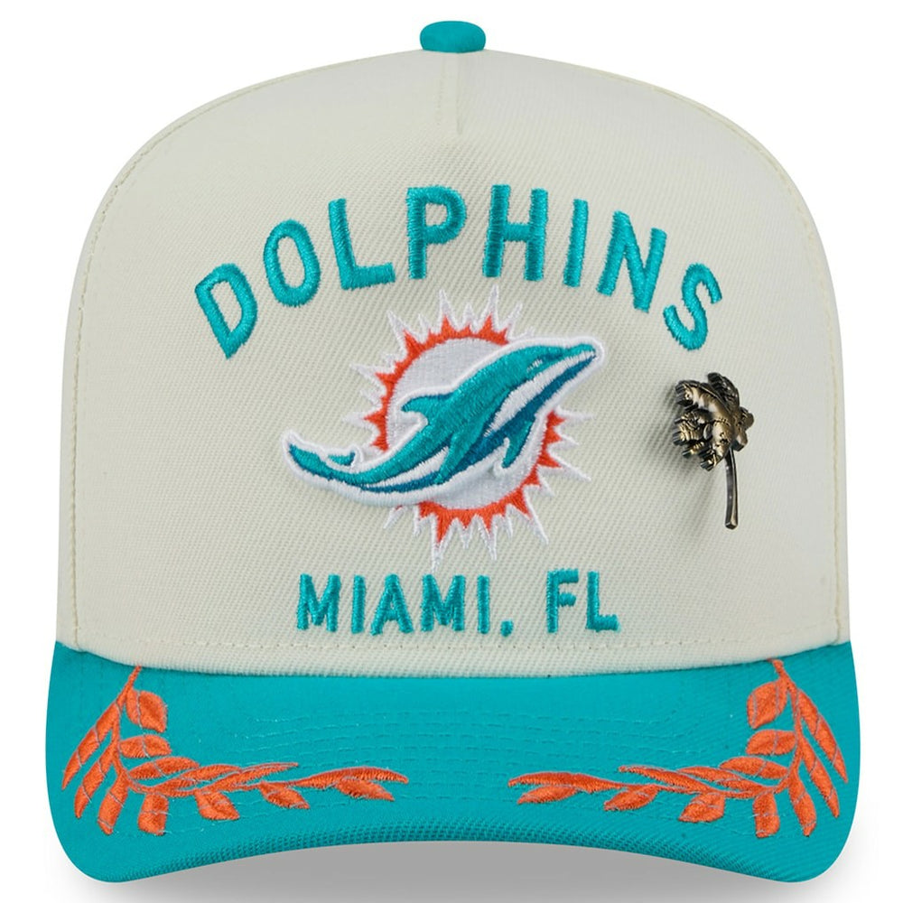 Miami Dolphins 2025 NFL Draft A-Frame 59FIFTY Fitted Hat | NFL Online