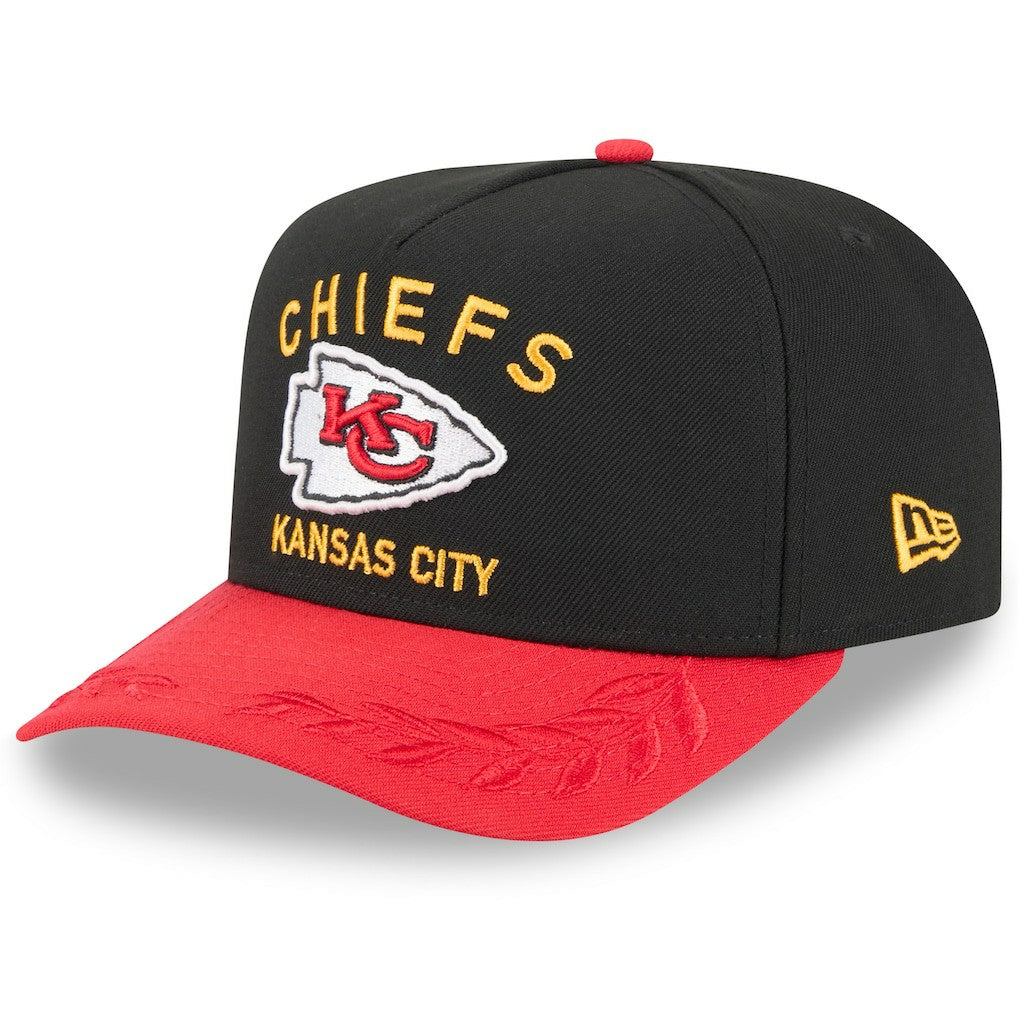 Kansas City Chiefs 2025 NFL Draft A-Frame 9FIFTY Snapback Hat | NFL Discount