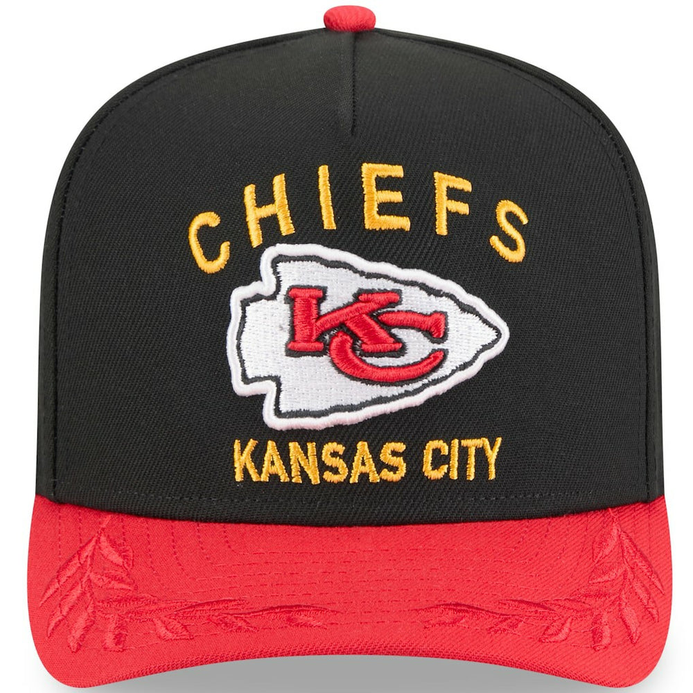 Kansas City Chiefs 2025 NFL Draft A-Frame 9FIFTY Snapback Hat | NFL Discount
