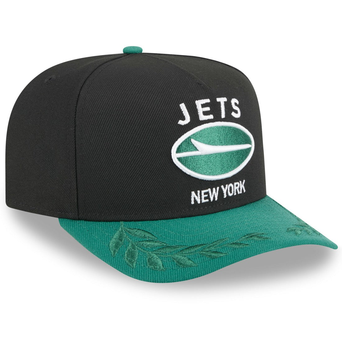 New York Jets 2025 NFL Draft A-Frame 9FIFTY Snapback Hat | NFL Outlet