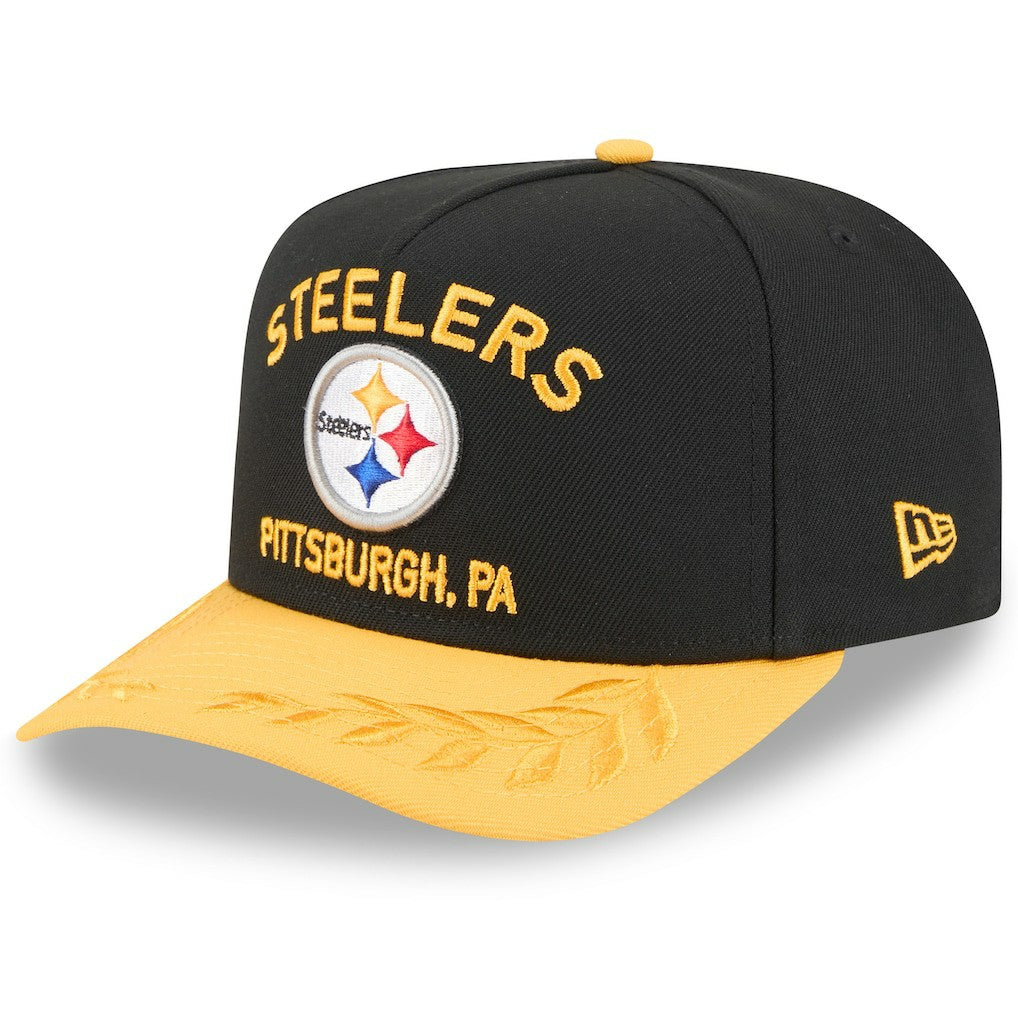 Pittsburgh Steelers 2025 NFL Draft A-Frame 9FIFTY Snapback Hat | NFL New