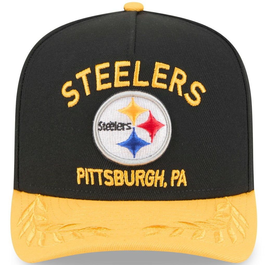 Pittsburgh Steelers 2025 NFL Draft A-Frame 9FIFTY Snapback Hat | NFL New