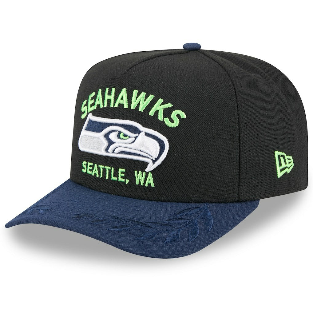 Seattle Seahawks 2025 NFL Draft A-Frame 9FIFTY Snapback Hat | NFL Near me