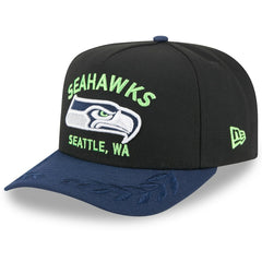 Seattle Seahawks 2025 NFL Draft A-Frame 9FIFTY Snapback Hat | NFL Near me