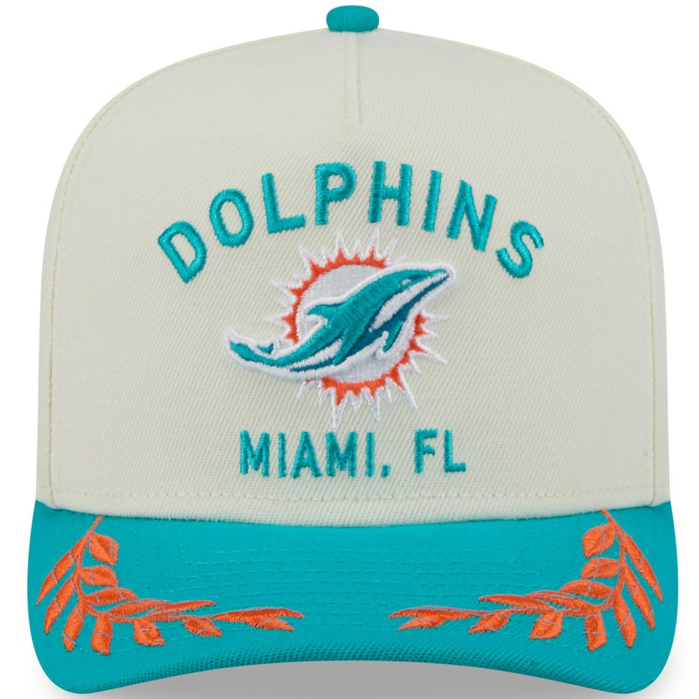 Miami Dolphins 2025 NFL Draft A-Frame 9FIFTY Snapback Hat | NFL Sale