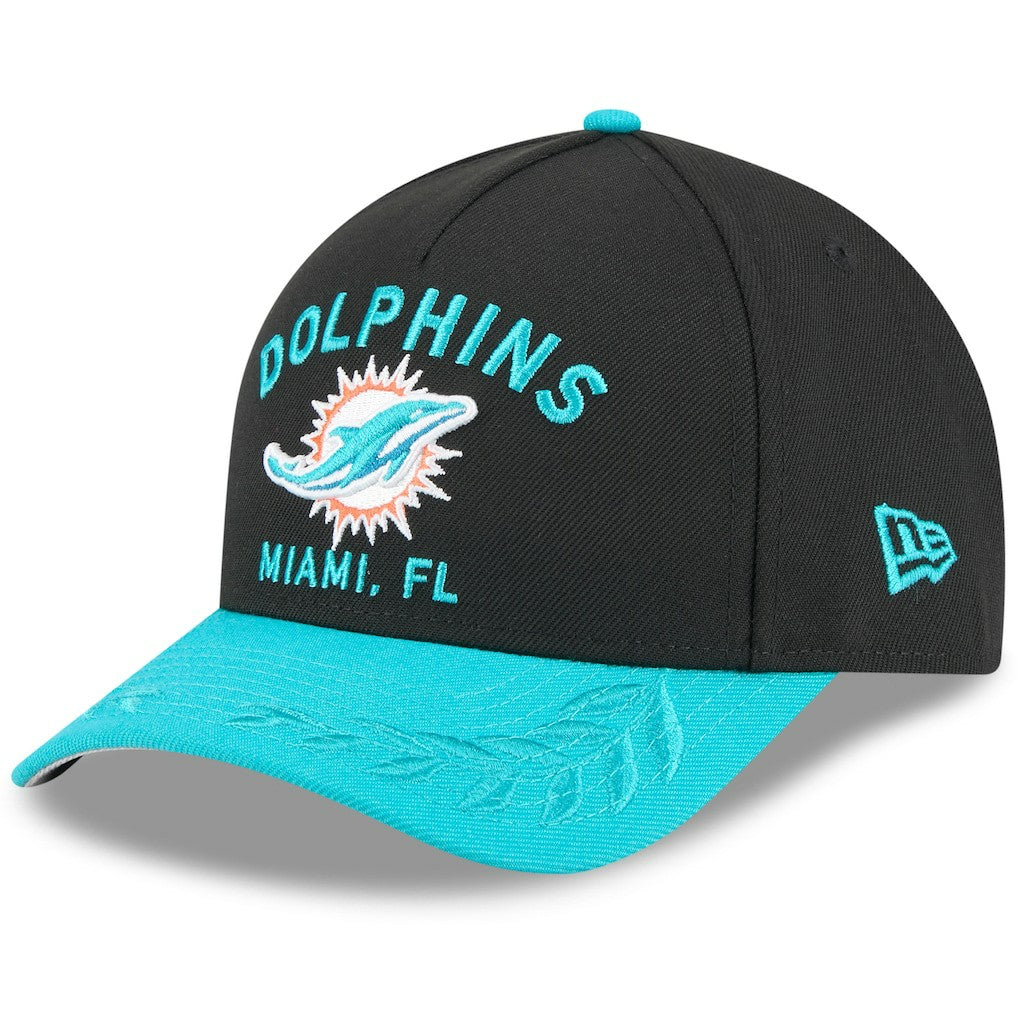 Miami Dolphins 2025 NFL Draft 9FORTY A-Frame M-Crown Adjustable Hat | NFL Sale