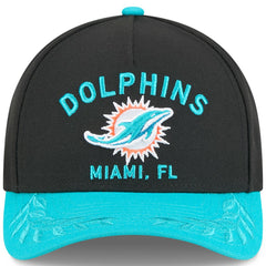 Miami Dolphins 2025 NFL Draft 9FORTY A-Frame M-Crown Adjustable Hat | NFL Sale