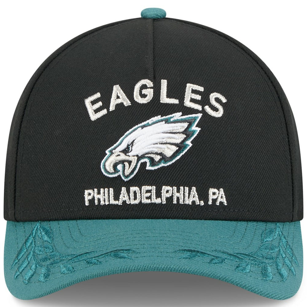 Philadelphia Eagles 2025 NFL Draft 9FORTY A-Frame M-Crown Adjustable Hat | NFL On sale