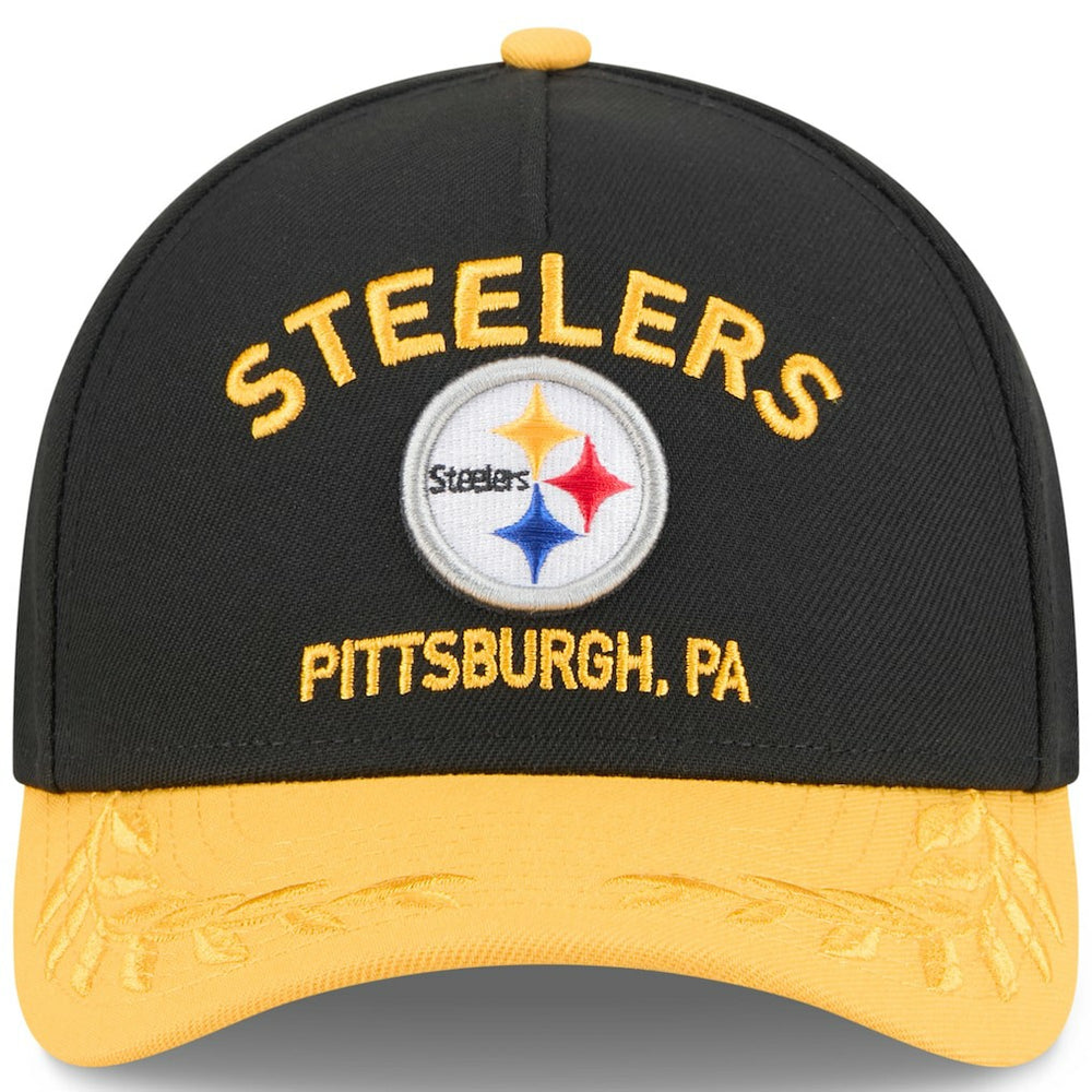 Pittsburgh Steelers 2025 NFL Draft 9FORTY A-Frame M-Crown Adjustable Hat | NFL US