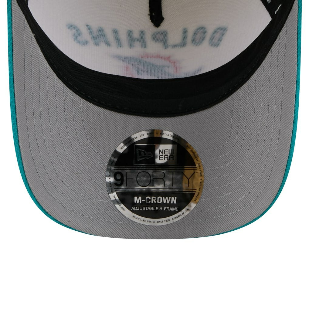Miami Dolphins 2025 NFL Draft 9FORTY A-Frame M-Crown Adjustable Hat | NFL Near me