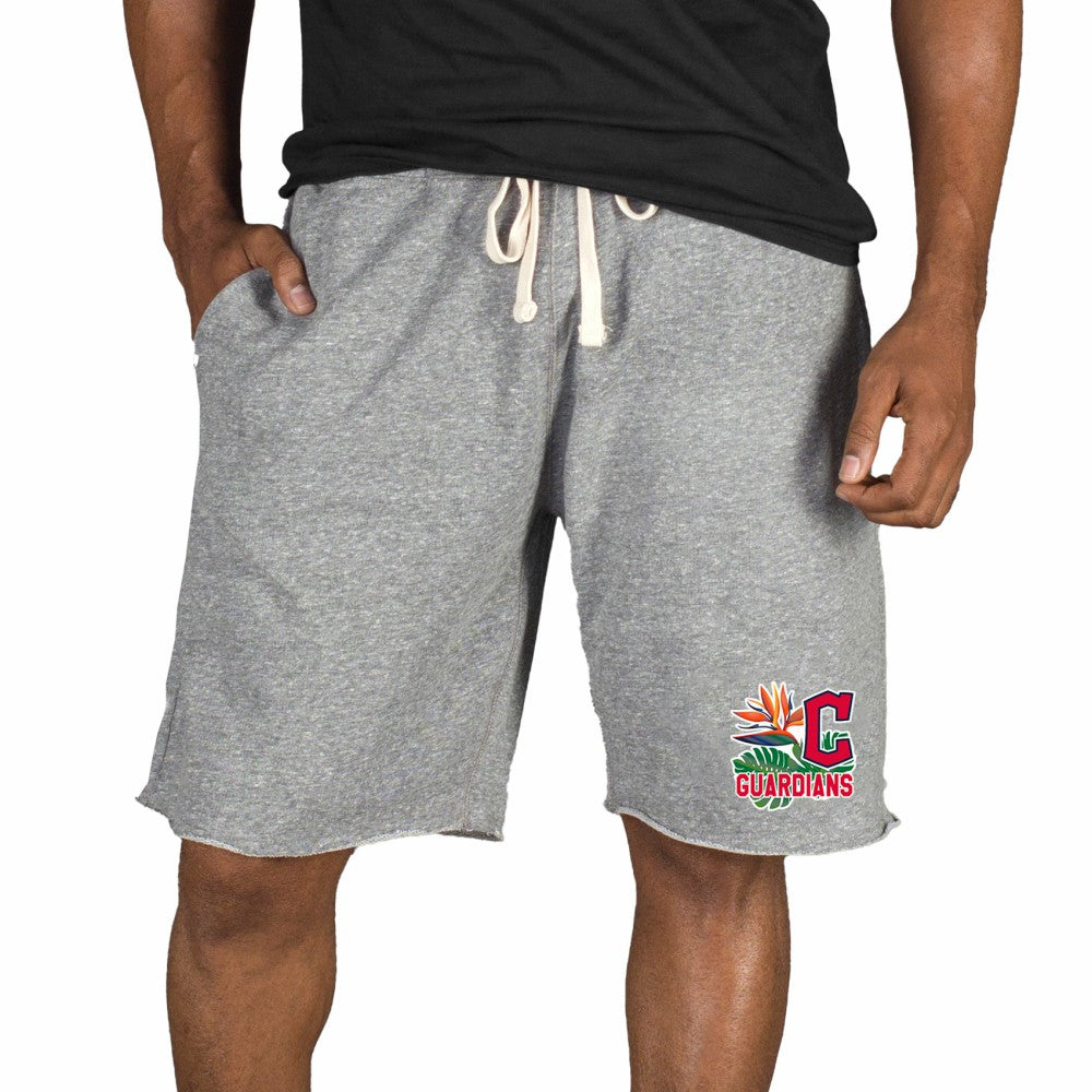 Cleveland Guardians Concepts Sport Mainstream Tri-Blend Shorts - MLB Shorts