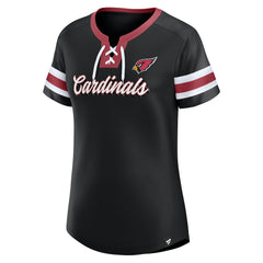Arizona Cardinals Women's Original State Lace-Up T-Shirt | NFL Online