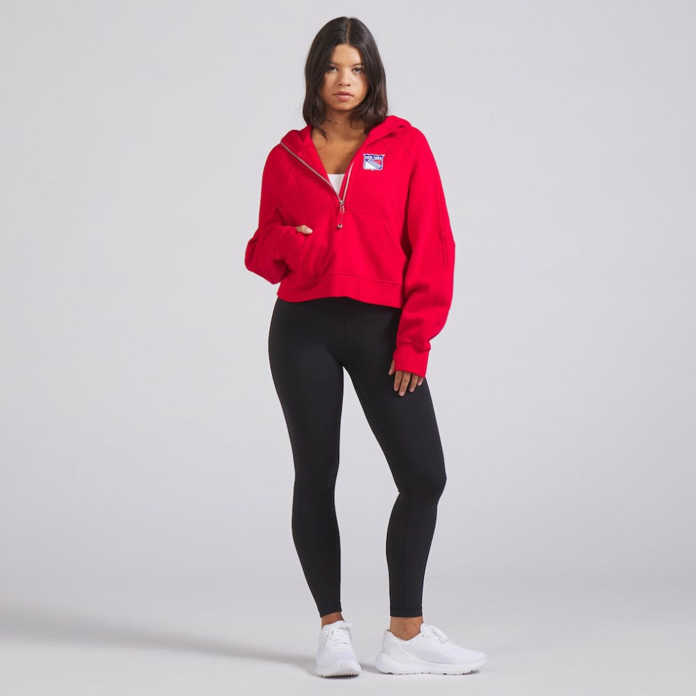New York Rangers lululemon Women's Scuba Oversized Half-Zip Hoodie -  NHL Hoodies