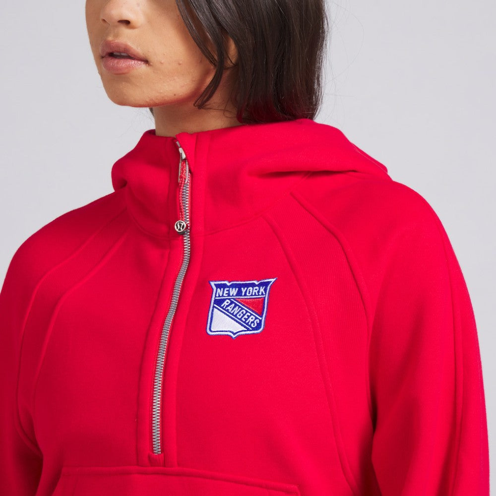 New York Rangers lululemon Women's Scuba Oversized Half-Zip Hoodie -  NHL Hoodies