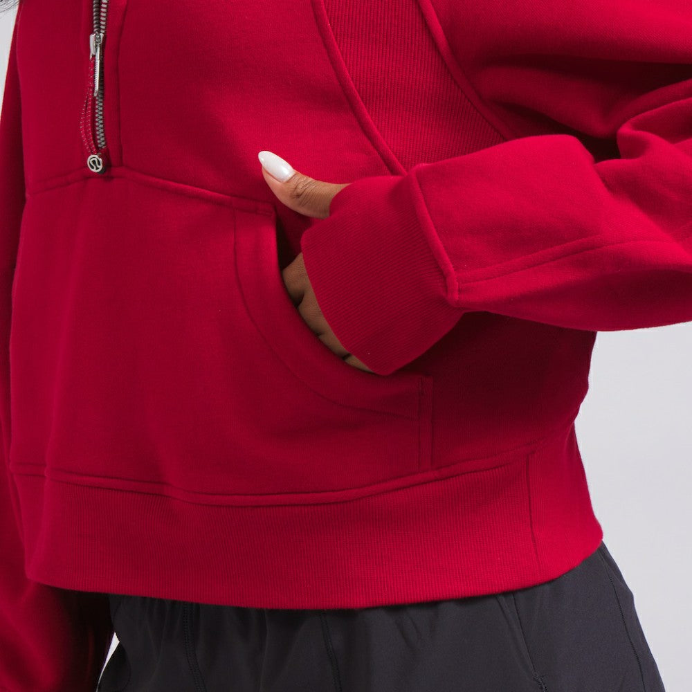 Montreal Canadiens lululemon Women's Scuba Oversized Half-Zip Hoodie -  NHL Hoodies