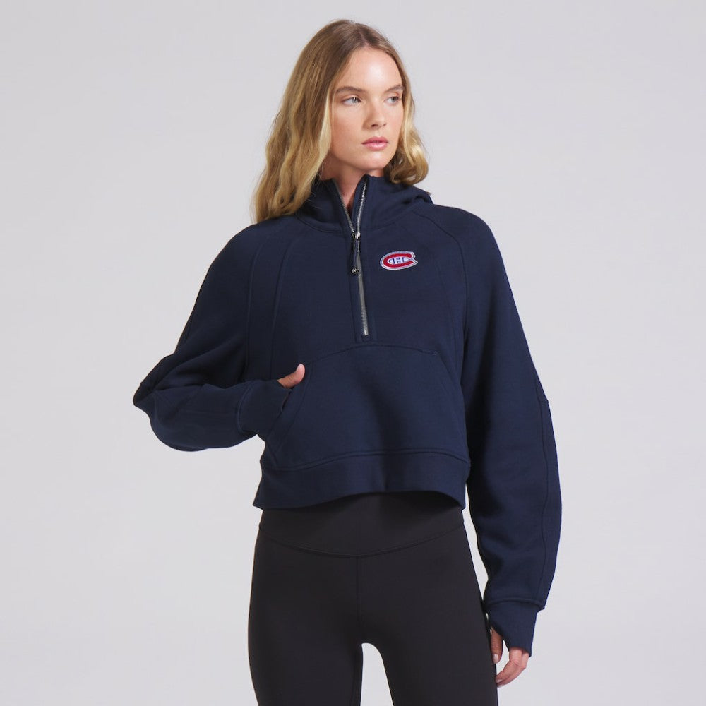 Montreal Canadiens lululemon Women's Scuba Oversized Half-Zip Hoodie -  NHL Hoodies
