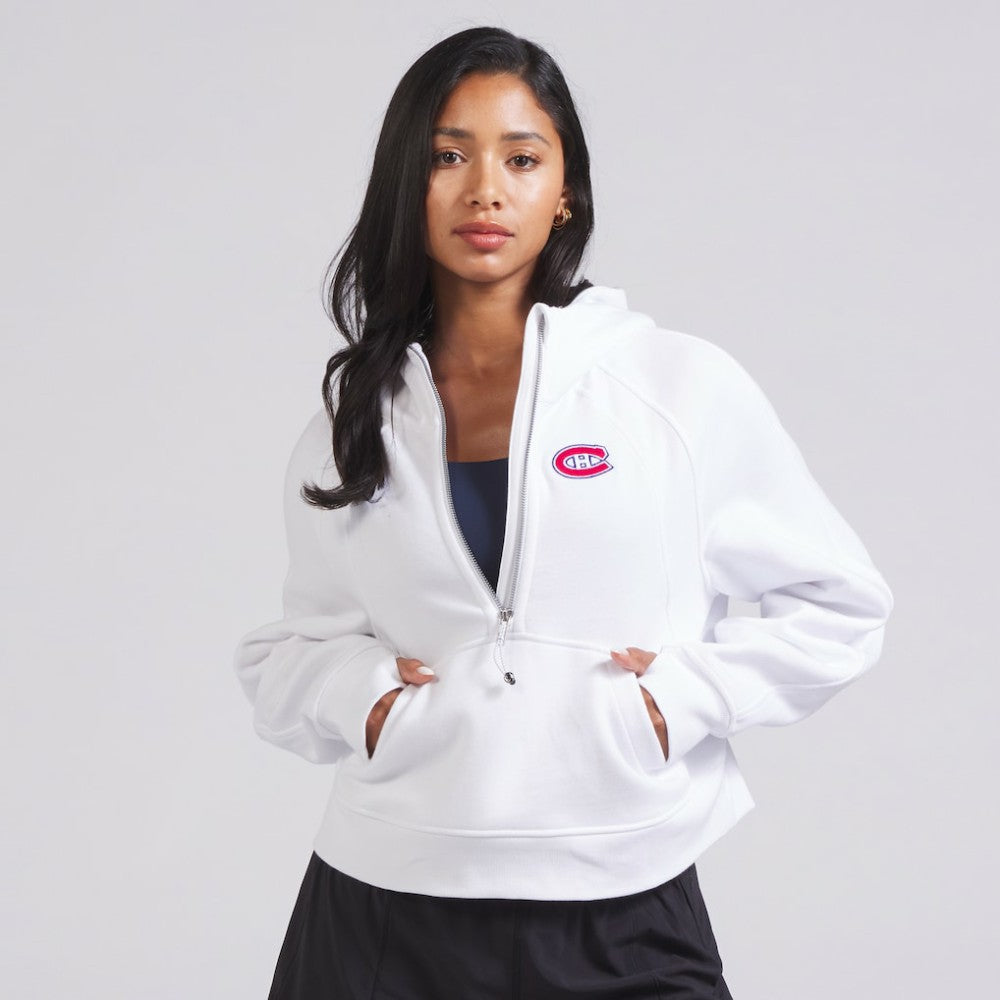 Montreal Canadiens lululemon Women's Scuba Oversized Half-Zip Hoodie -  NHL Hoodies