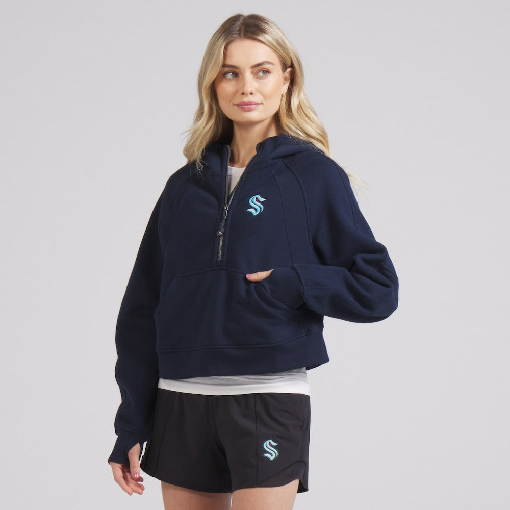 Seattle Kraken lululemon Women's Scuba Oversized Half-Zip Hoodie -  NHL Hoodies