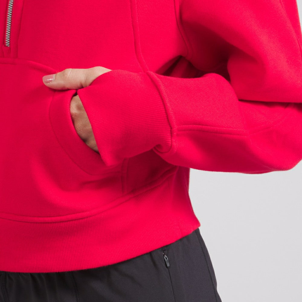 Chicago Blackhawks lululemon Women's Scuba Oversized Half-Zip Hoodie -  NHL Hoodies