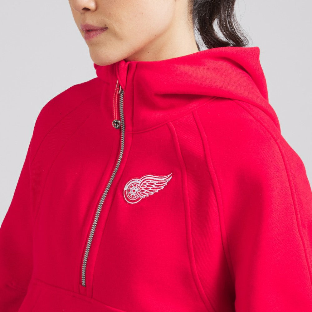 Detroit Red Wings lululemon Women's Scuba Oversized Half-Zip Hoodie -  NHL Hoodies