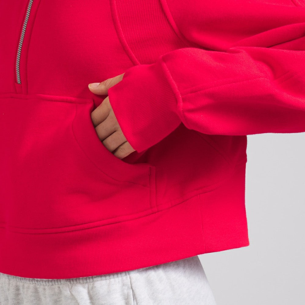 Detroit Red Wings lululemon Women's Scuba Oversized Half-Zip Hoodie -  NHL Hoodies