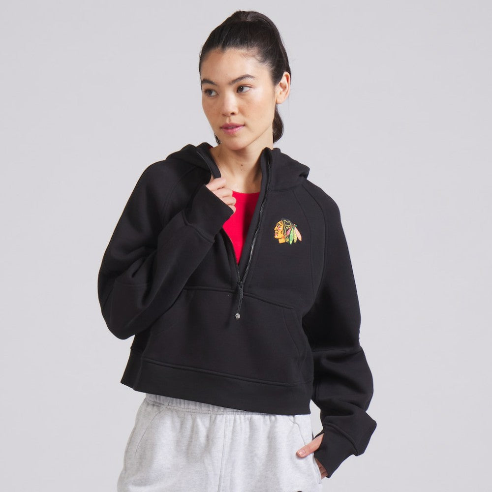 Chicago Blackhawks lululemon Women's Scuba Oversized Half-Zip Hoodie -  NHL Hoodies