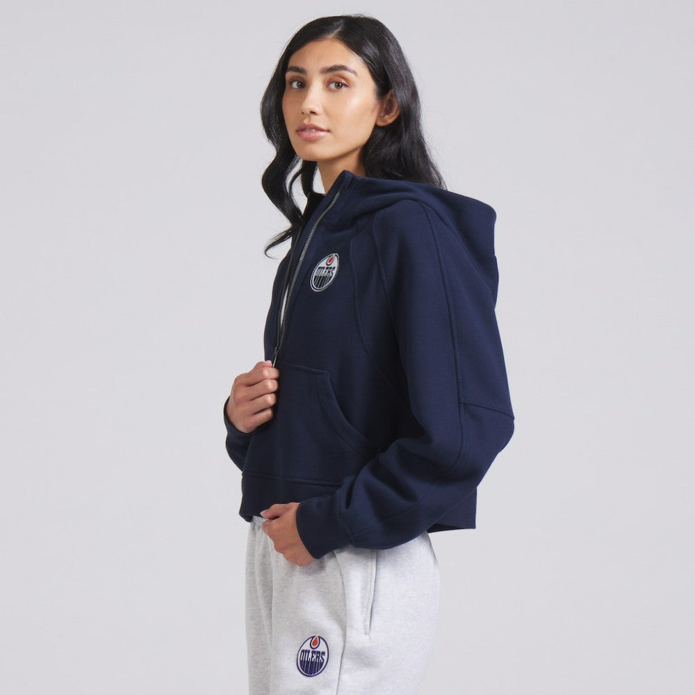 Edmonton Oilers lululemon Women's Scuba Oversized Half-Zip Hoodie -  NHL Hoodies