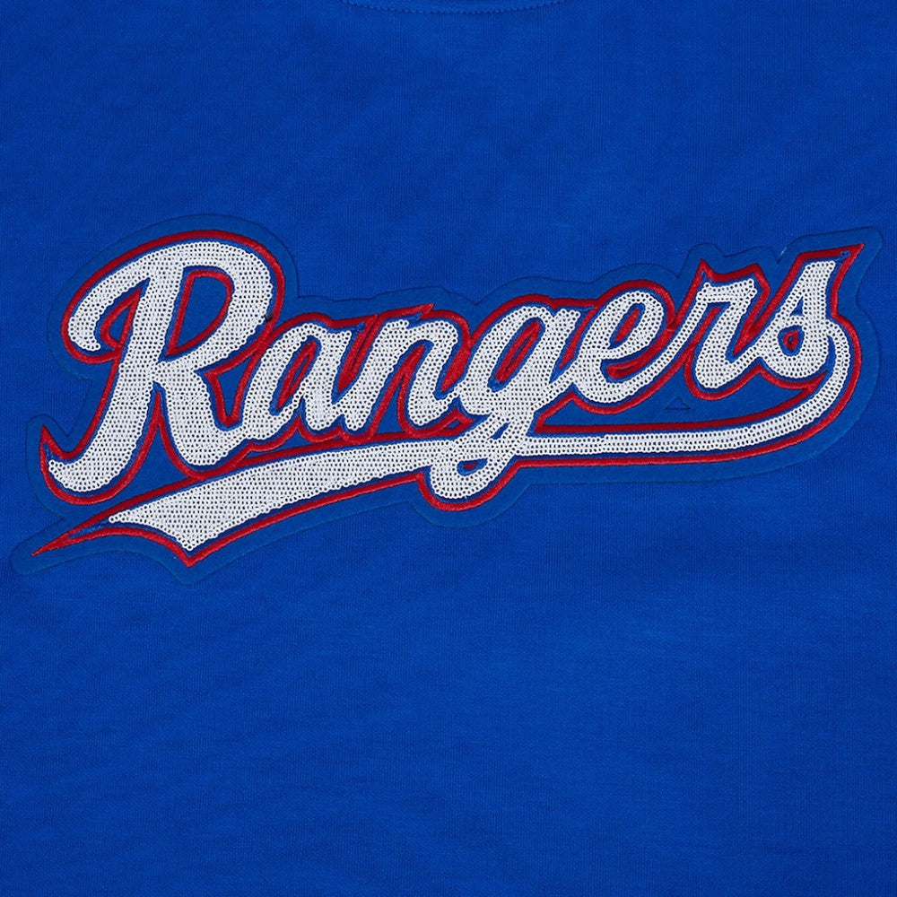 Texas Rangers Pro Standard Women's Game Day Classics Crewneck Pullover Sweatshirt - MLB Pullover