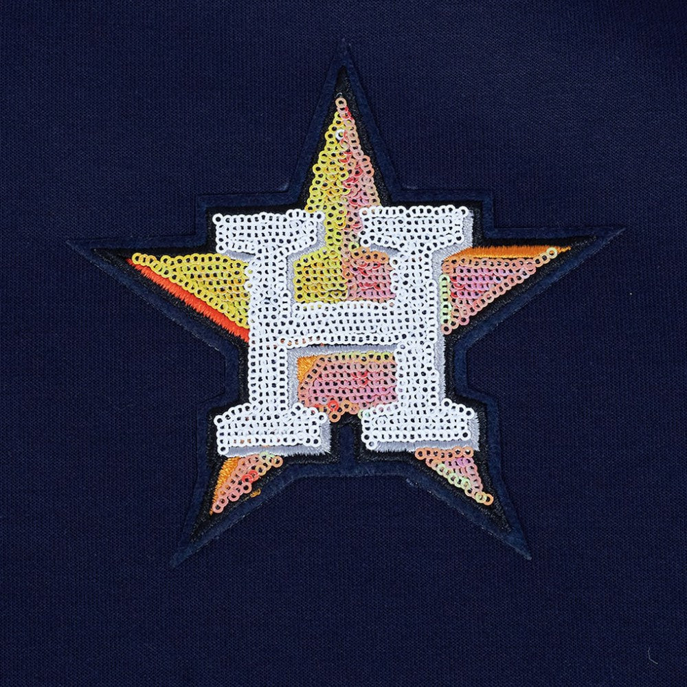Houston Astros Pro Standard Women's Game Day Classics Crewneck Pullover Sweatshirt - MLB Pullover