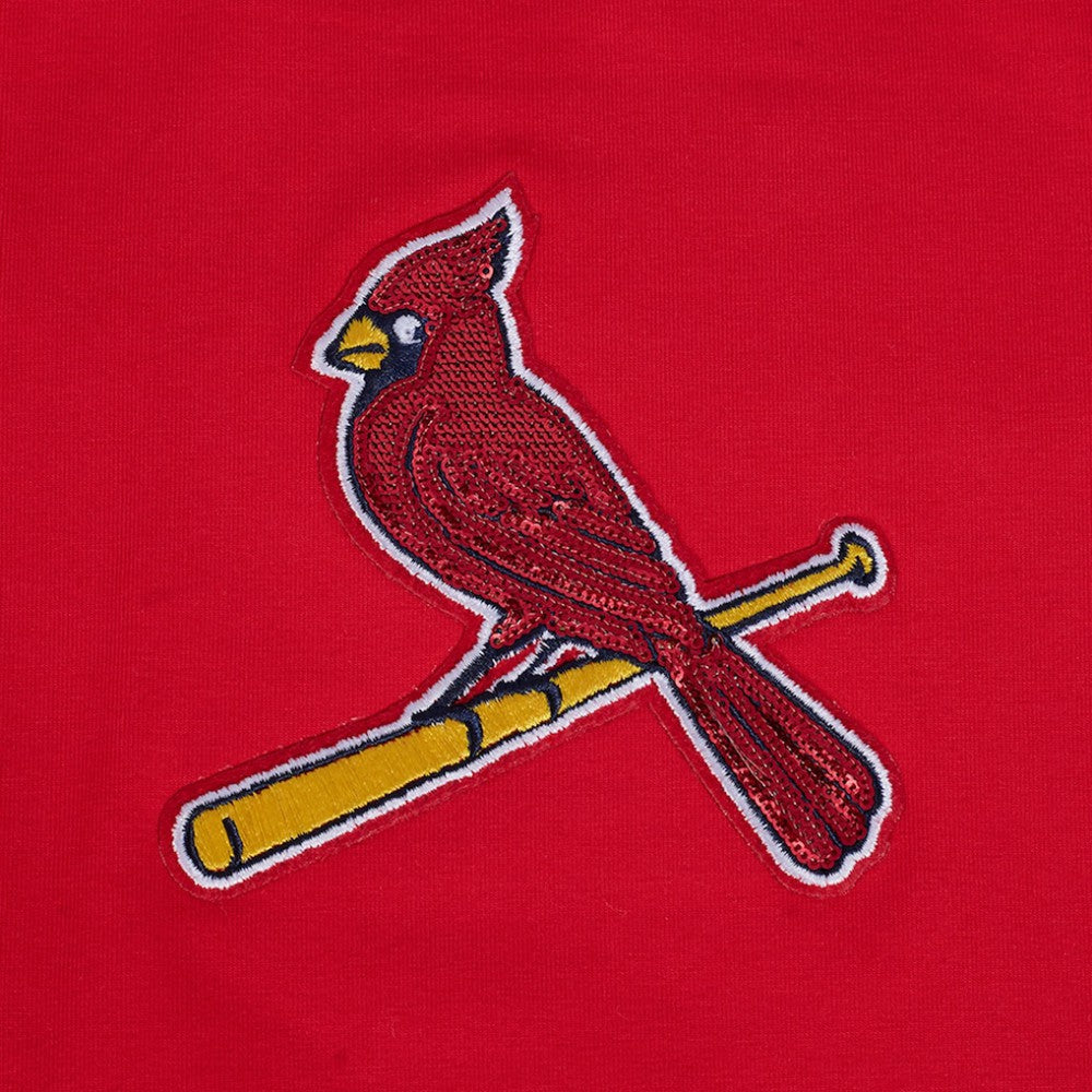 St. Louis Cardinals Pro Standard Women's Game Day Classics Baby Doll Cropped T-Shirt - MLB T-shirts