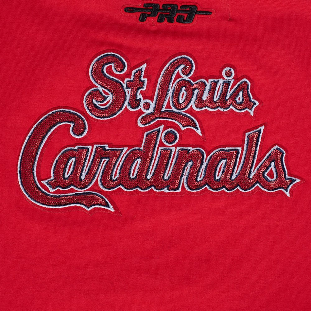 St. Louis Cardinals Pro Standard Women's Game Day Classics Baby Doll Cropped T-Shirt - MLB T-shirts