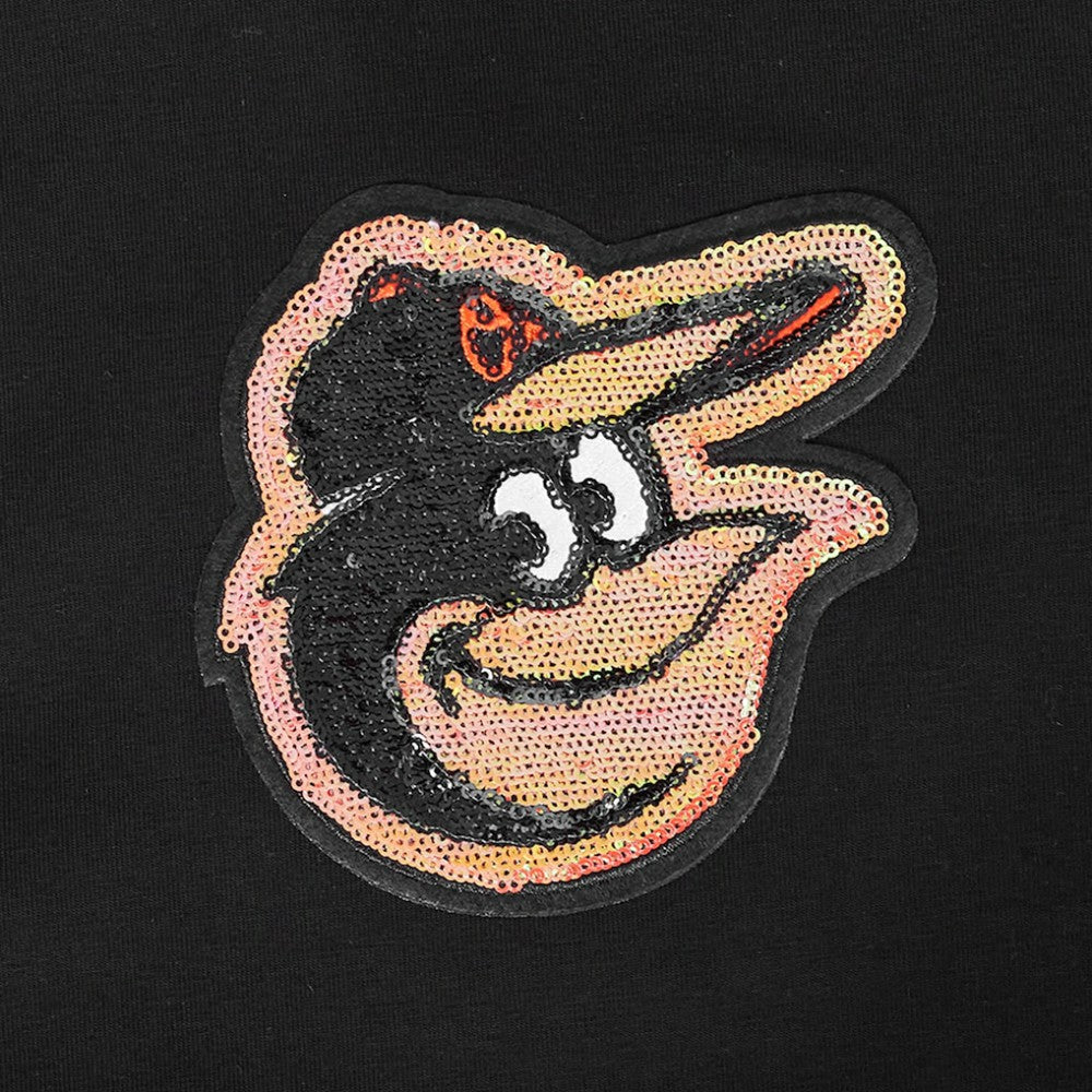 Baltimore Orioles Pro Standard Women's Game Day Classics Baby Doll Cropped T-Shirt - MLB T-shirts
