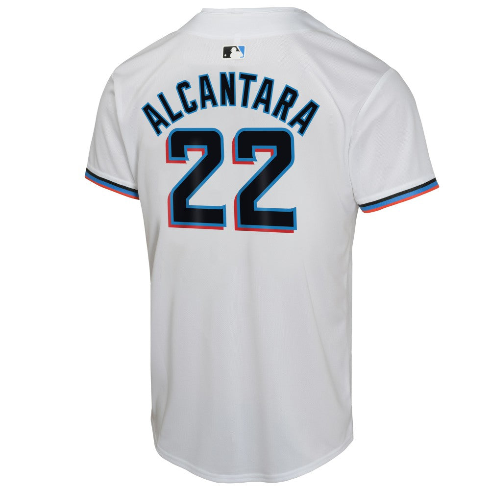 Sandy Alcantara Miami Marlins Nike Youth Home Game Player Jersey - MLB Jerseys